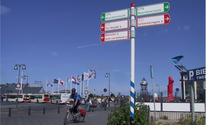 LF 1 route signs